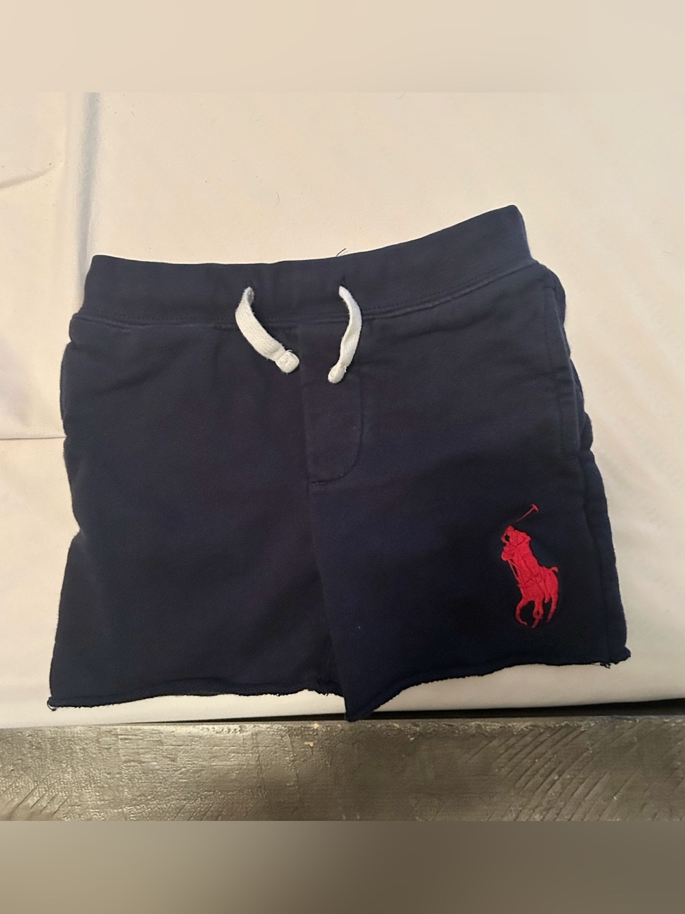 Polo by Ralph Lauren Navy Shorts with Red Pony